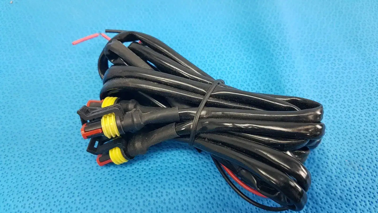Plug & Play 6.5ft Grille Light Extension Wire H11 Harness Connector - Wiring