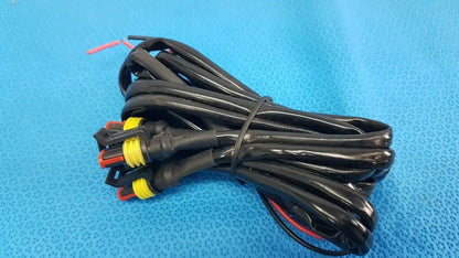 Plug & Play 6.5ft Grille Light Extension Wire H11 Harness Connector - Wiring