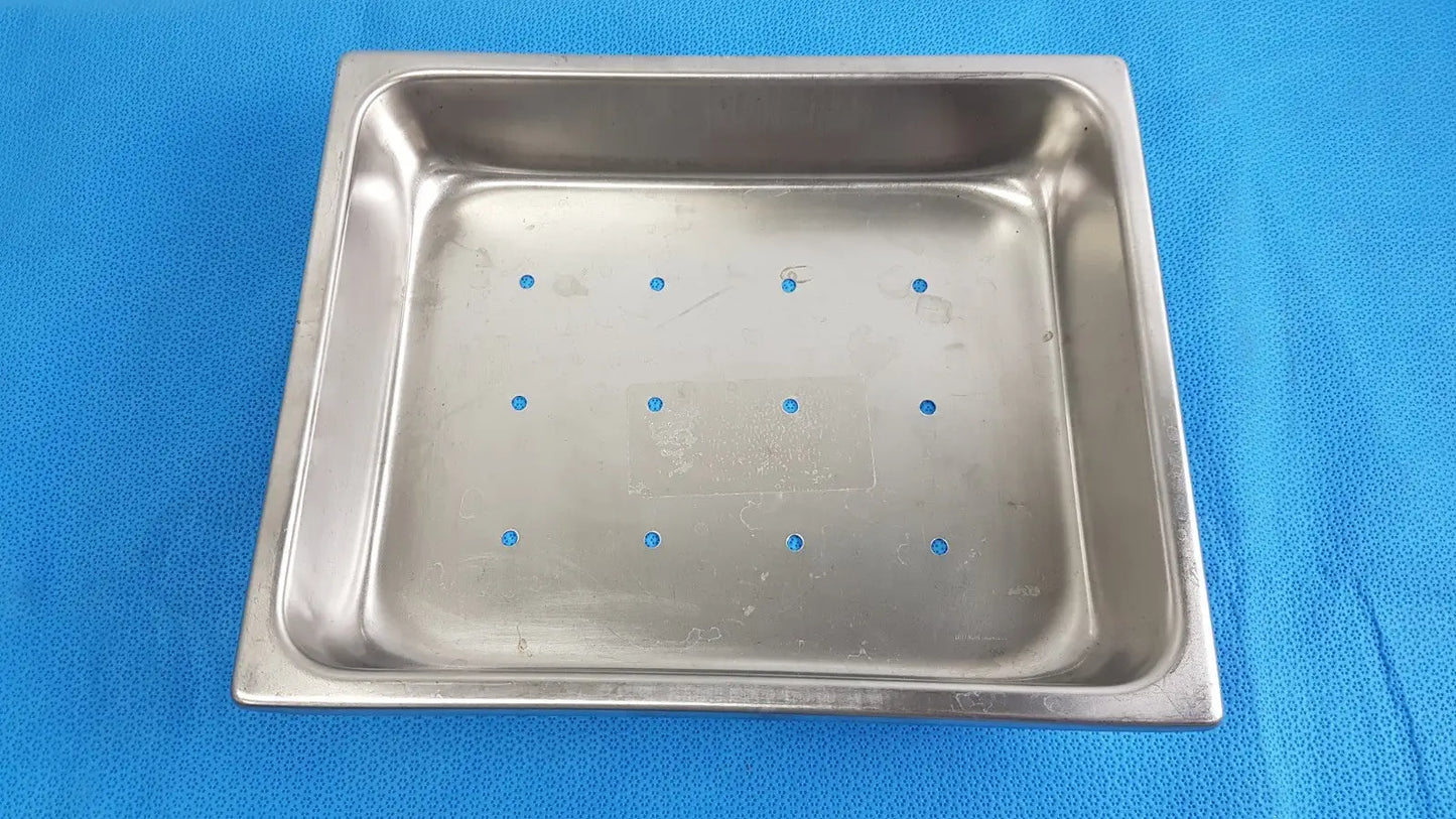 Polar Stainless Steel Tray with Holes E1311 — Perforated Utility / Sterilization