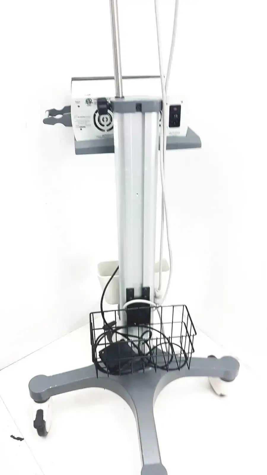 Portable Medical Infusion Pump Stand with Control Panel