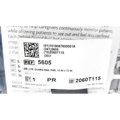 Posey Bed Safety 5605 Deluxe Guardrail Pad 15 in x 72