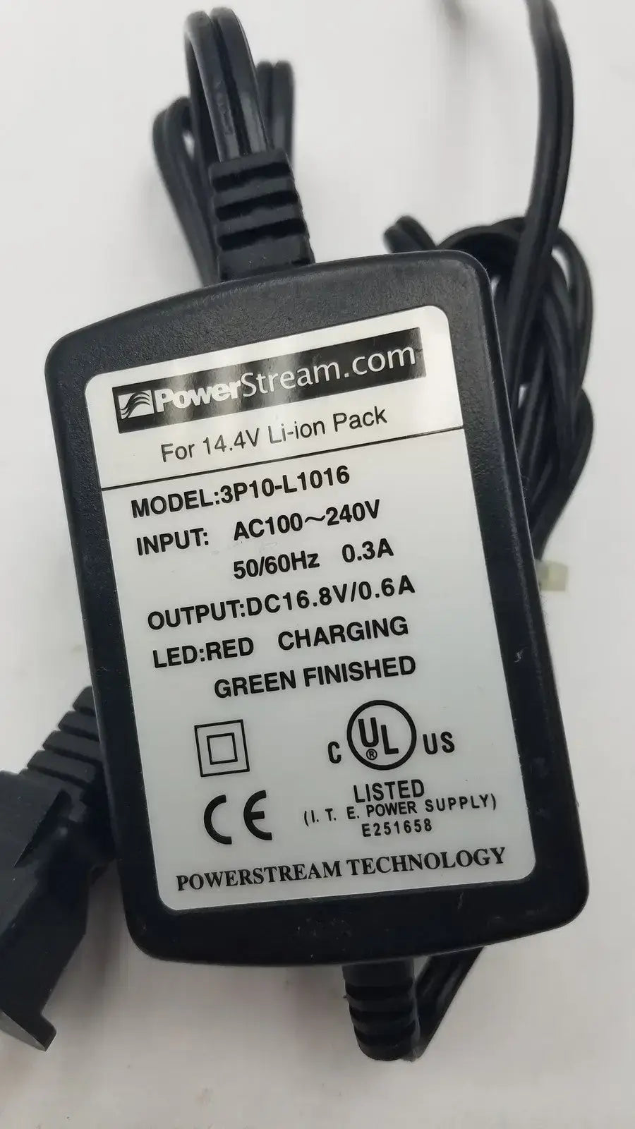 Power Stream 3P10-L1016 For 14.4V Li-ion Pack - Battery Charger