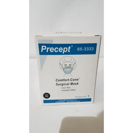 Precept Cone-Style Face Mask – Blue General - Disposable