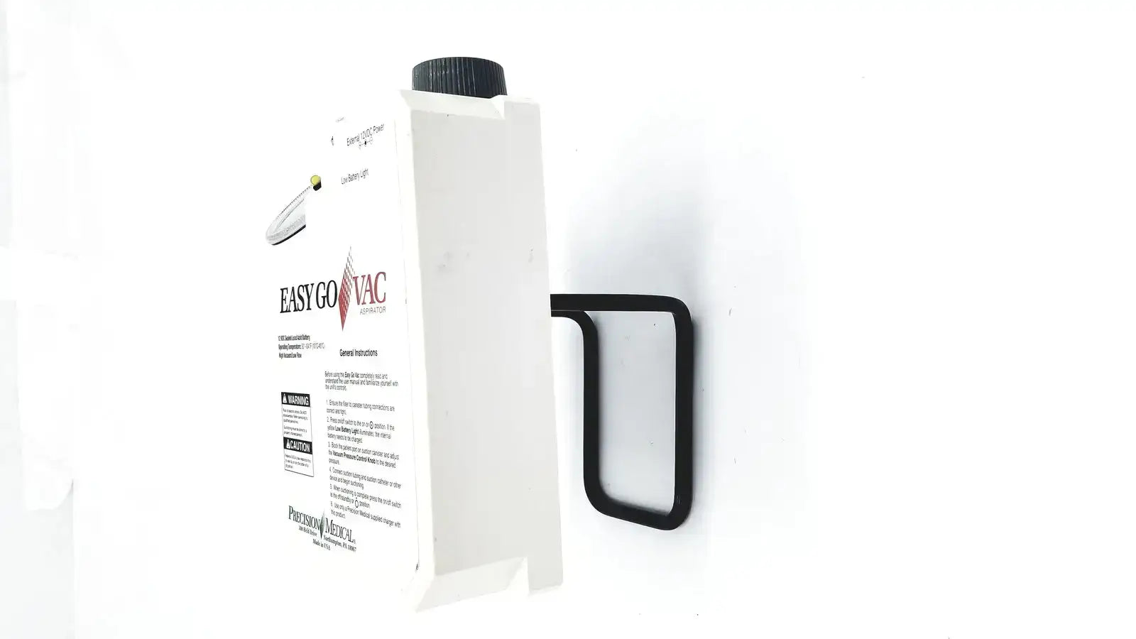Precision PM65 Series EasyGo Vac Aspirator Portable Battery Operated Suction