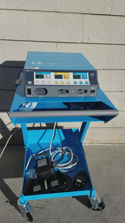 Covidien Force FX-C Electrosurgical Generator ESU With E6008 and Trolley