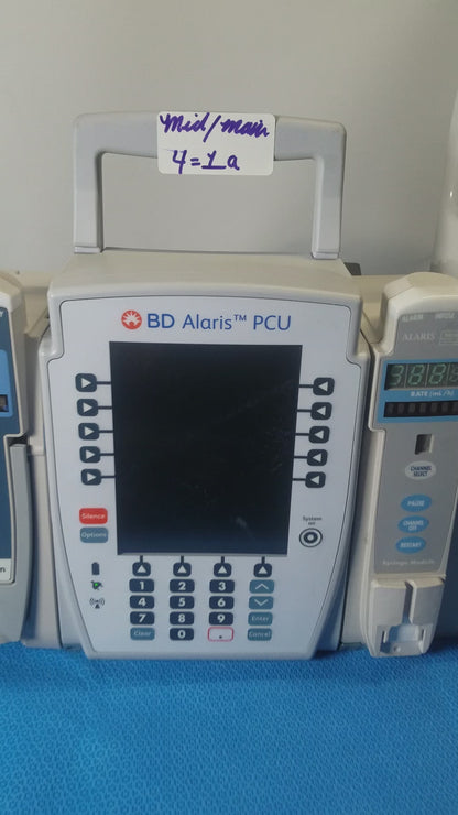 BD Alaris 8015 PC Pump With 2x 8100 Modules