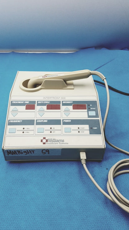 Williams Intertron 600 Physiotherapy Machine