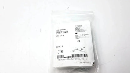White plastic bag containing pro-tech p1224 thermocouple nasal oral airflow sensor labeled af 2 ch a medical device