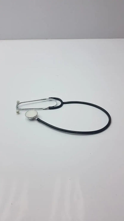 Professional Dual Head Student Doctor Nurse Classical Stethoscope Black