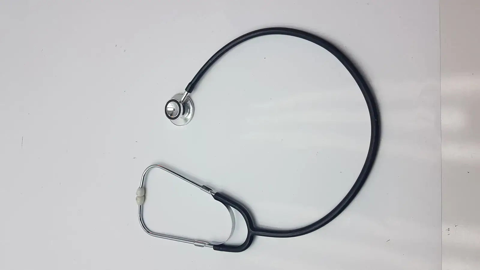 Professional Dual Head Student Doctor Nurse Classical Stethoscope Black