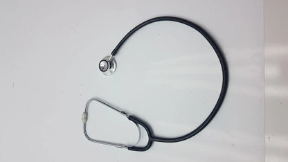Professional Dual Head Student Doctor Nurse Classical Stethoscope Black