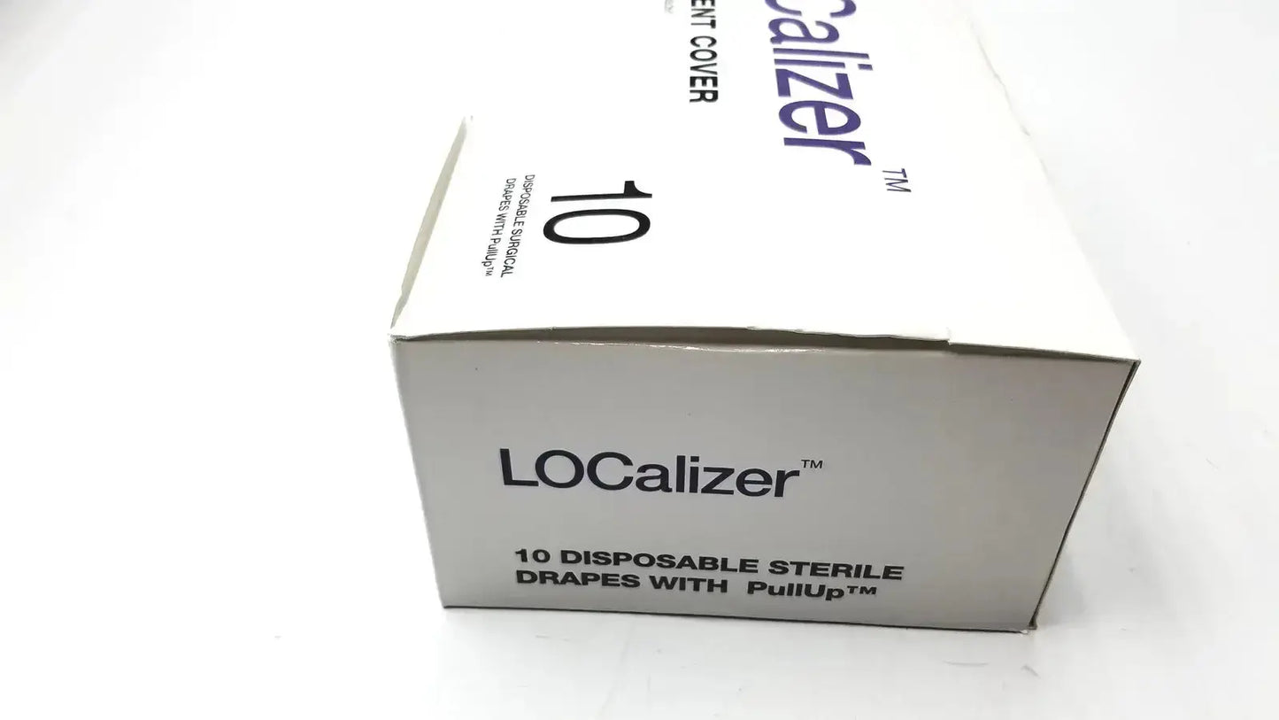 White cardboard box of protek medical products inc 1080 localizer instrument cover kit with 10 sterile disposable drapes and pullup feature