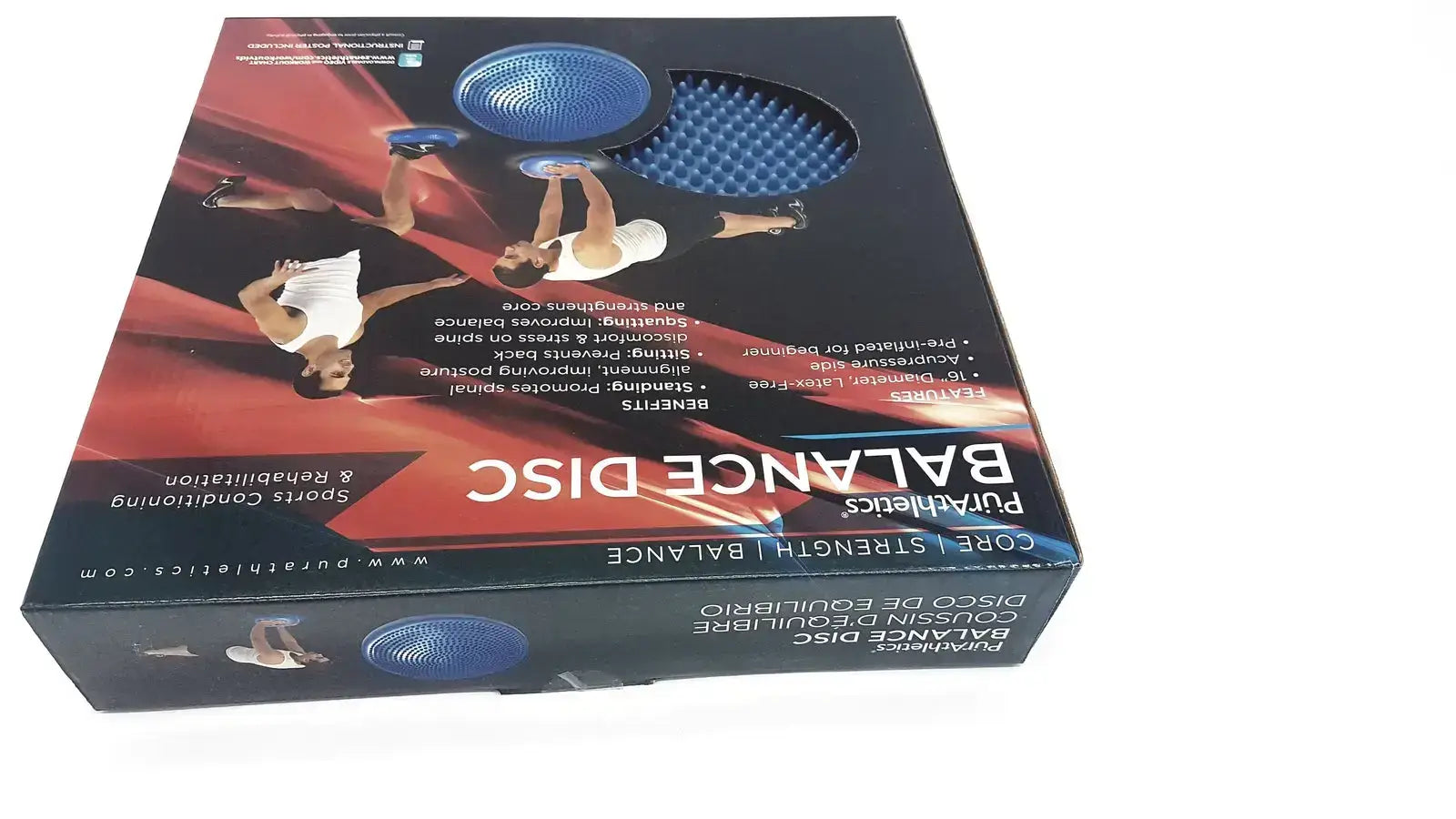 PurAthletics Balance Disc 16’’ Diameter Latex-Free