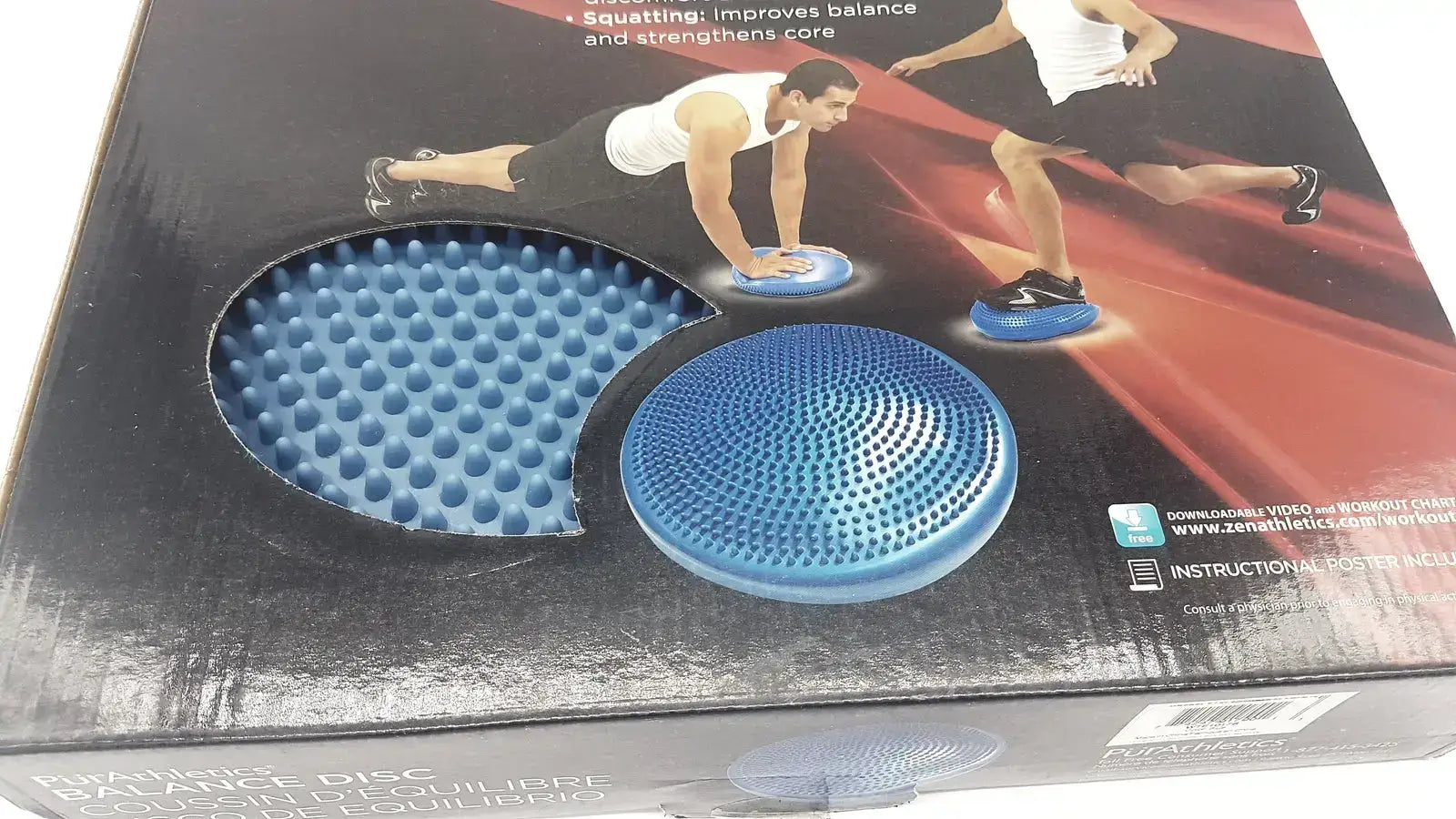 PurAthletics Balance Disc 16’’ Diameter Latex-Free