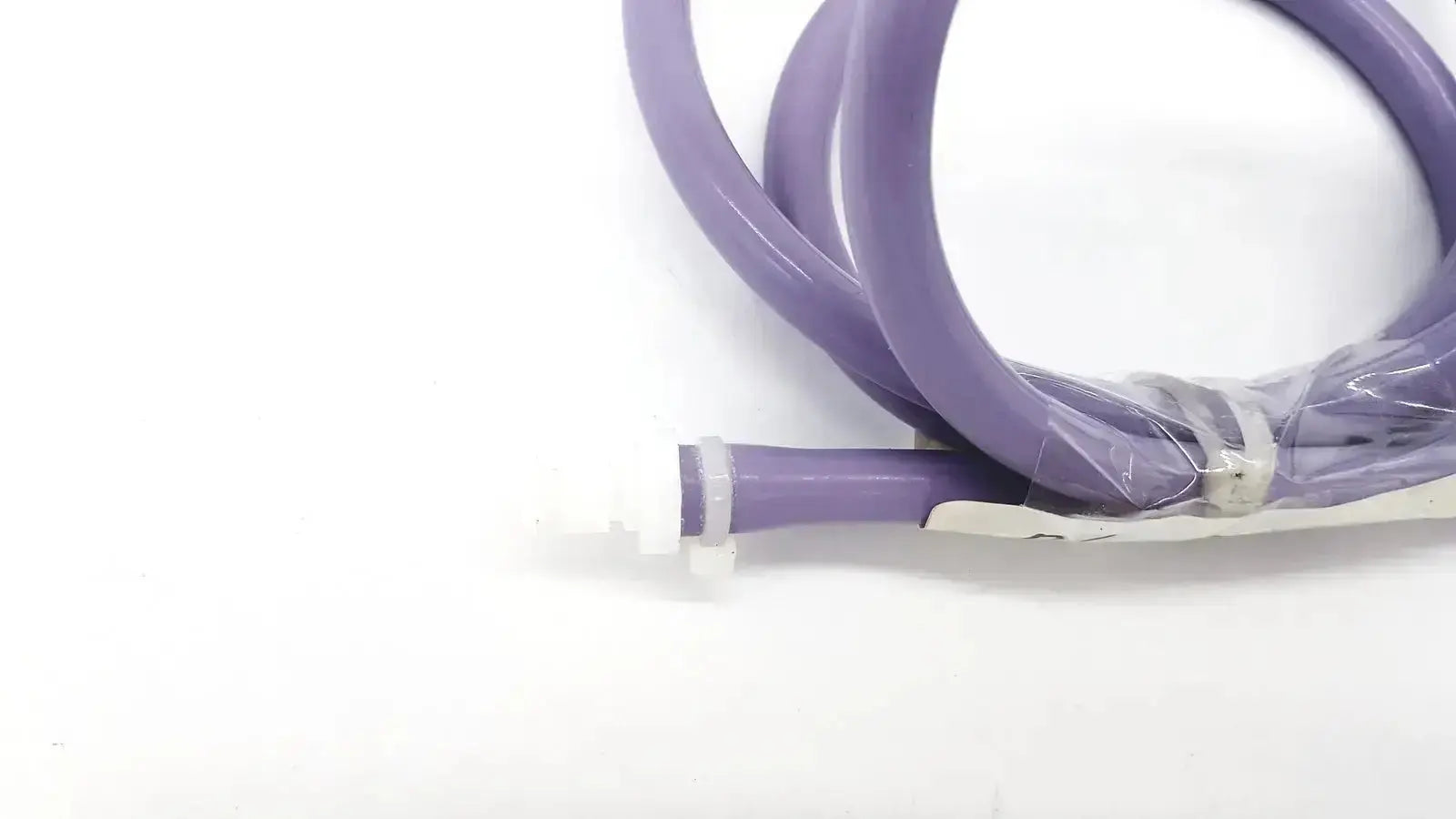 Purple color pressure water mini pipe with purple silicone tubing and white plastic connector for pressure water use