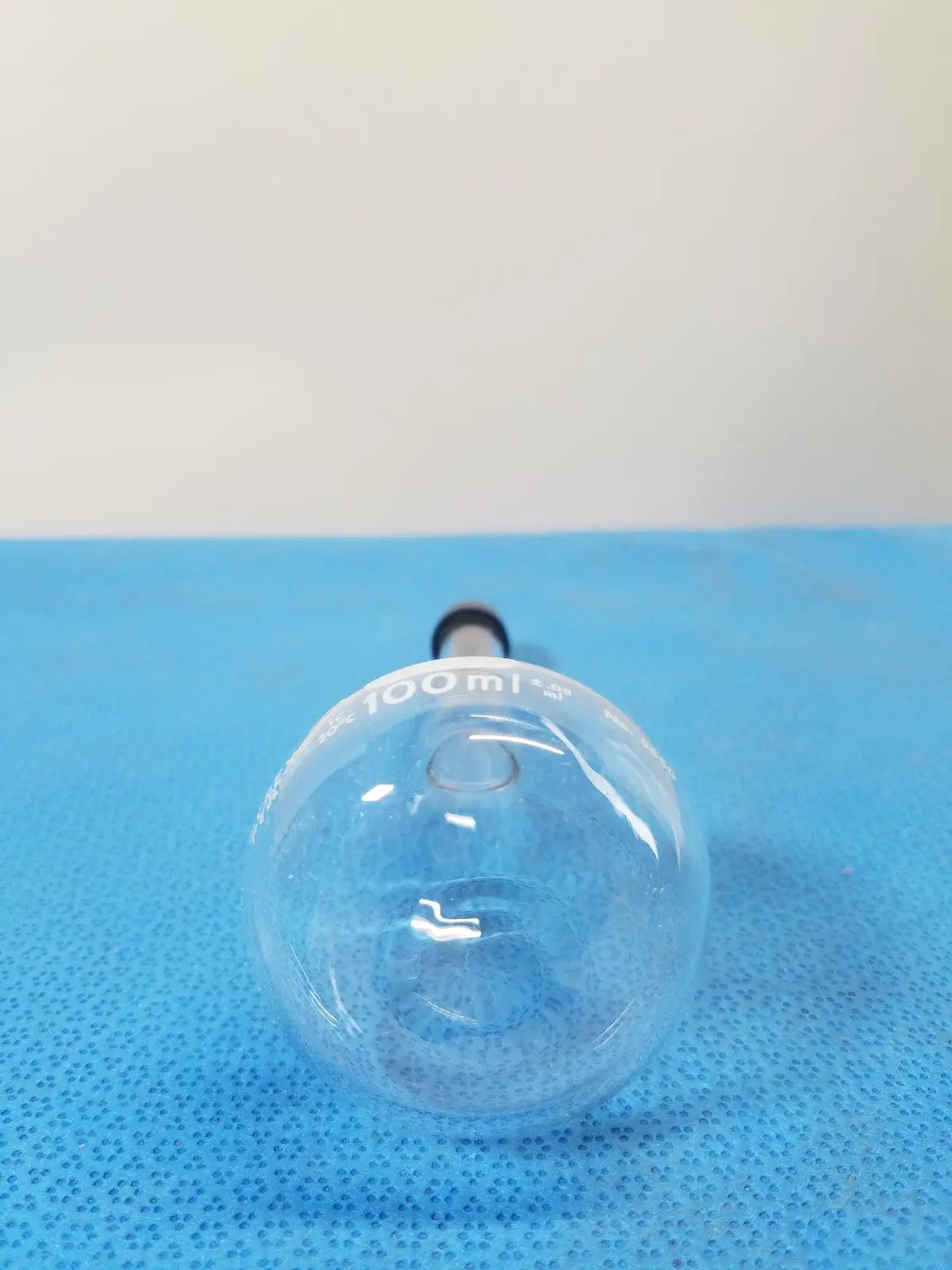 Pyrex 100 mL Round Bottom Kjeldahl Flask with Stopper – Borosilicate Laboratory