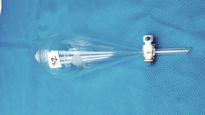 Pyrex 1000 mL Glass Separatory Funnel with Stopper – Borosilicate
