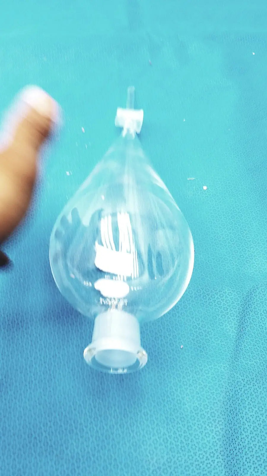 Pyrex 1000mL Glass Separatory Funnel with Stopcock – Transparent Labware