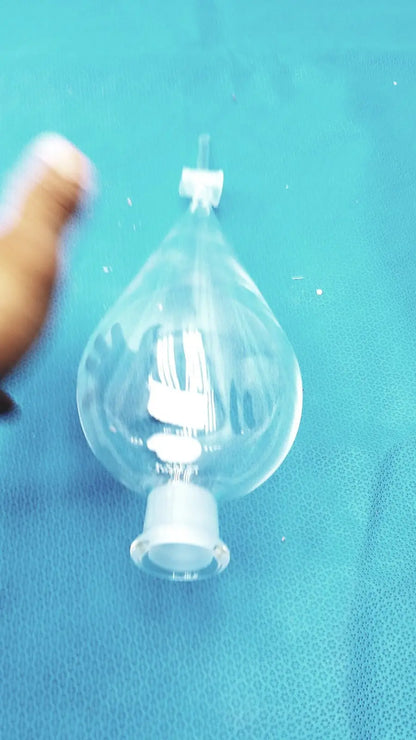 Pyrex 1000mL Glass Separatory Funnel with Stopcock – Transparent Labware