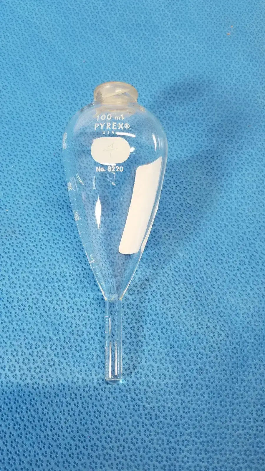 PYREX 100ml Glass Centrifuge Tube Flask Laboratory Borosilicate Glassware