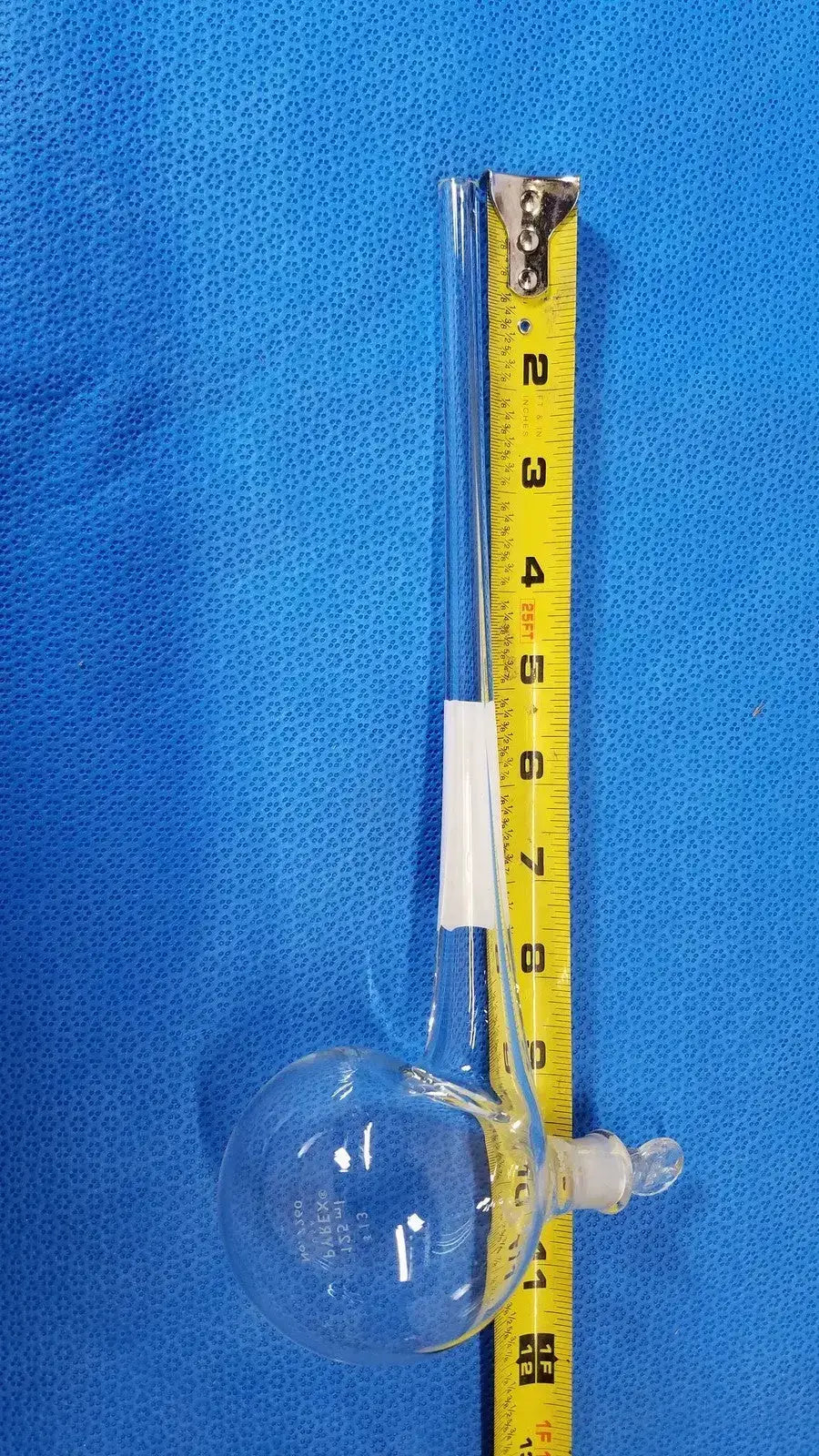 PYREX 125ml Lab Glass Retort Flask Bottle Borosilicate Laboratory Glassware