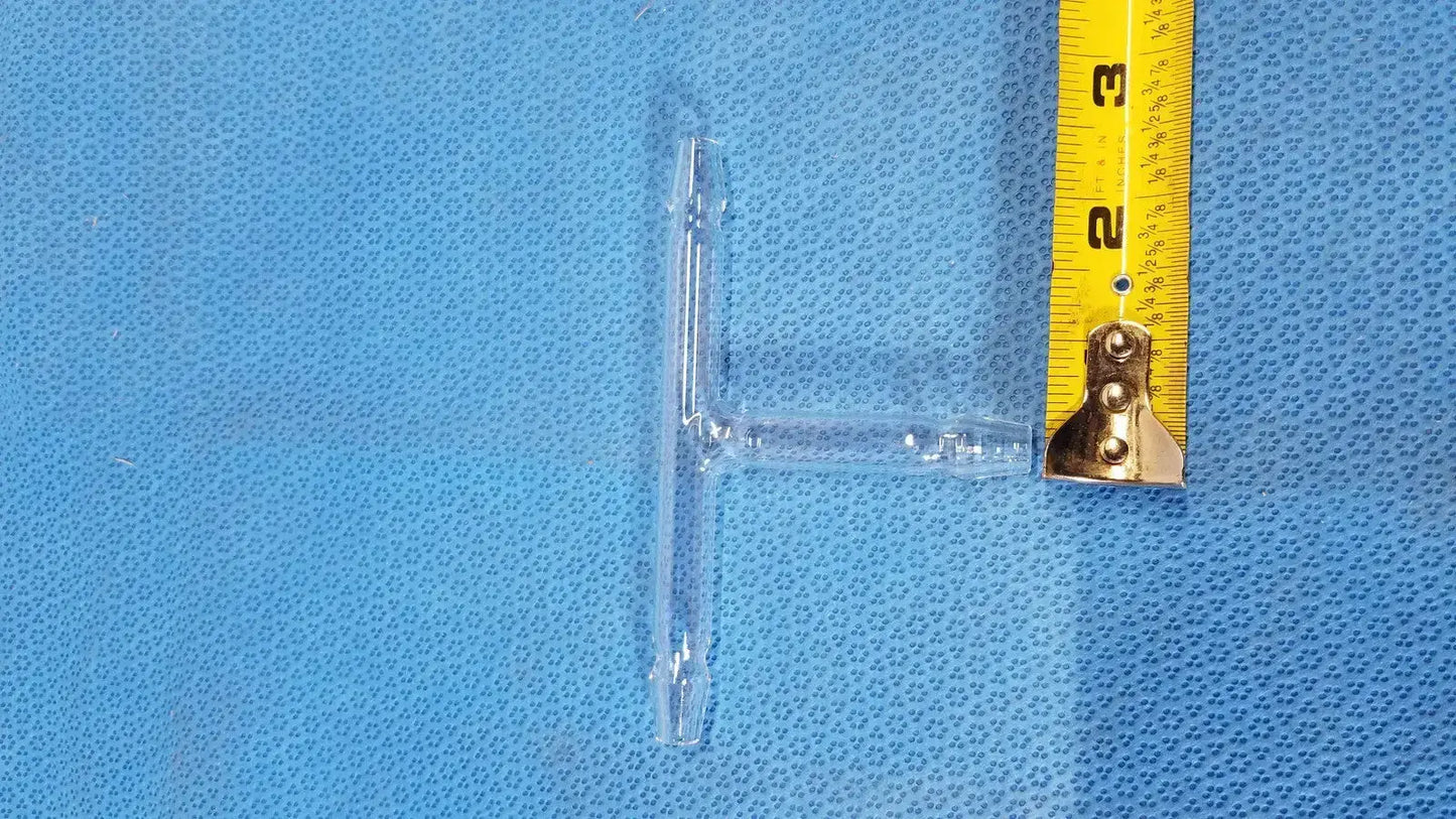 PYREX 12MM Borosilicate Glass Tubing Connector for Laboratory Applications