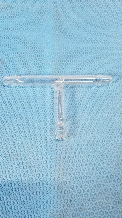 PYREX 12MM Borosilicate Glass Tubing Connector for Laboratory Applications