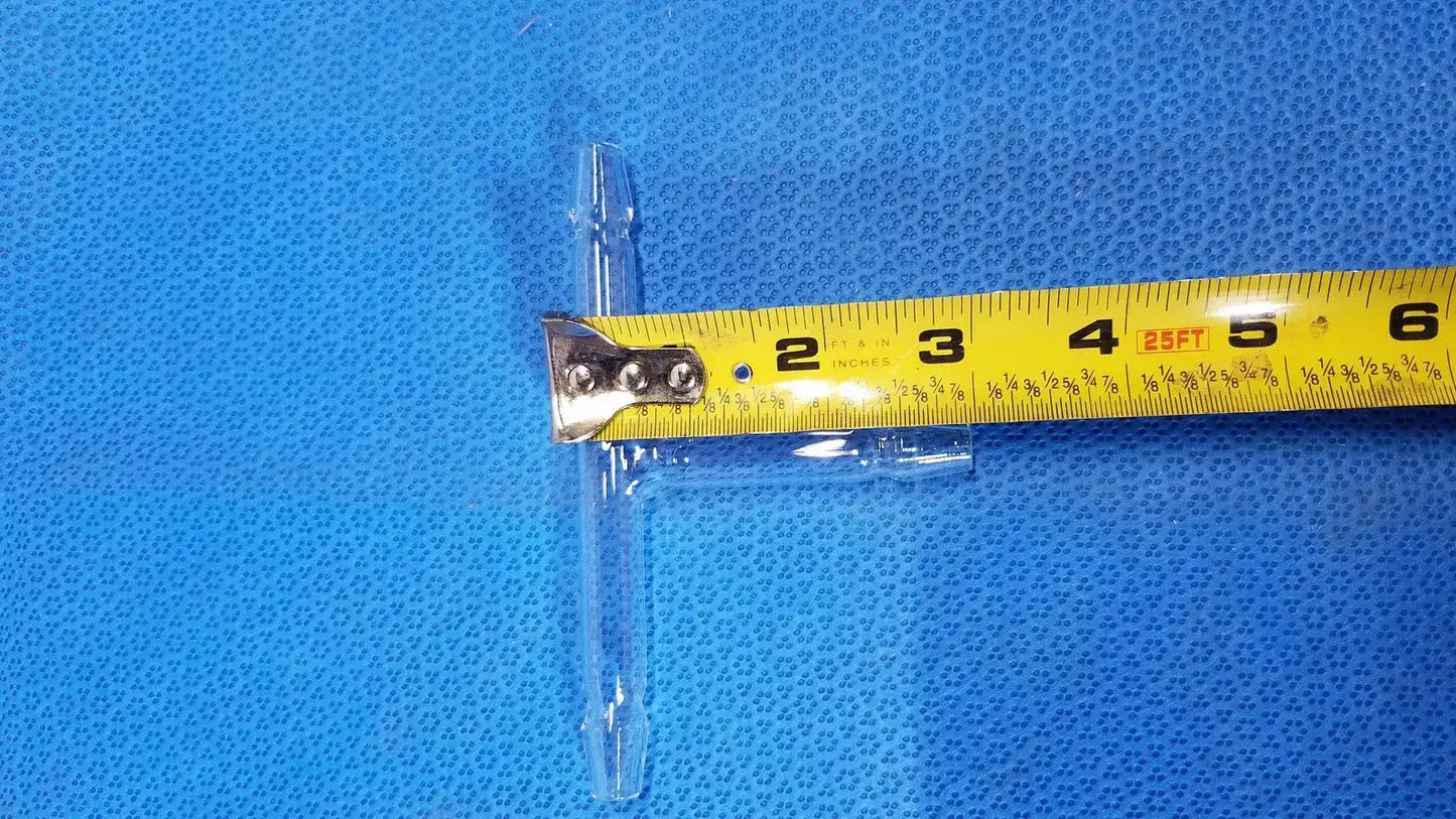 PYREX 12MM Borosilicate Glass Tubing Connector for Laboratory Applications