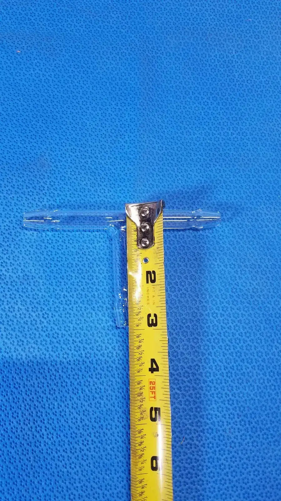 Pyrex 12mm Constricted ’T’ Borosilicate Tubing Connector – Laboratory Glassware