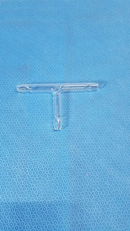 Pyrex 12mm Constricted ’T’ Borosilicate Tubing Connector – Laboratory Glassware