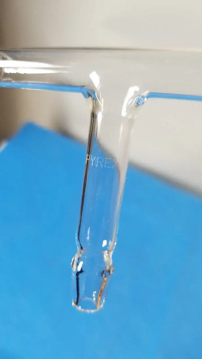 Pyrex 12mm Constricted ’T’ Borosilicate Tubing Connector – Laboratory Glassware