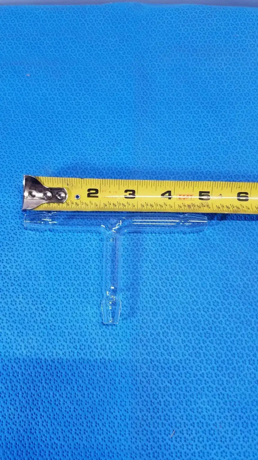 Pyrex 12mm Constricted ’T’ Borosilicate Tubing Connector – Laboratory Glassware