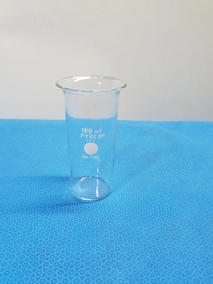 Pyrex 180 mL Glass Beaker – Borosilicate Laboratory Measuring Vessel