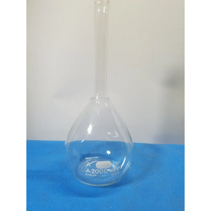 Pyrex 2000 mL Volumetric Flask – Borosilicate Laboratory Glassware