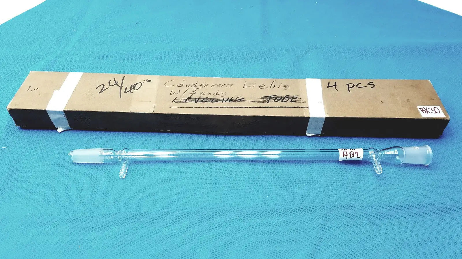 PYREX 24/40 Jacketed Liebig Condenser – West Style Glass Distillation - Laboratory