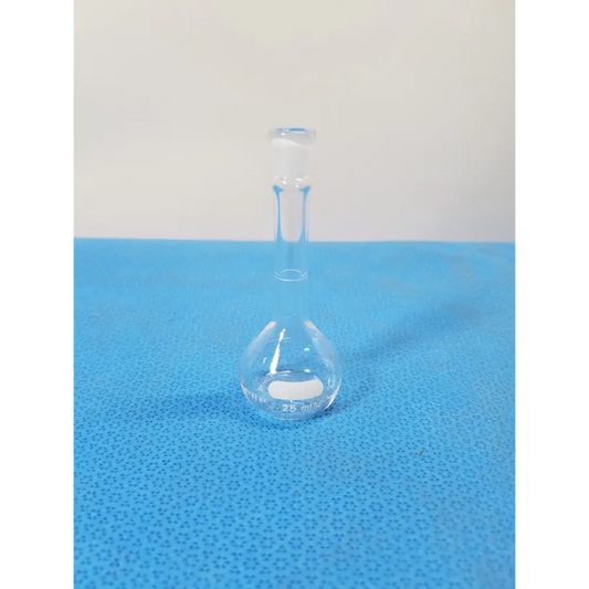 Pyrex 25 mL Wide Mouth Volumetric Flask – Borosilicate Laboratory Glassware