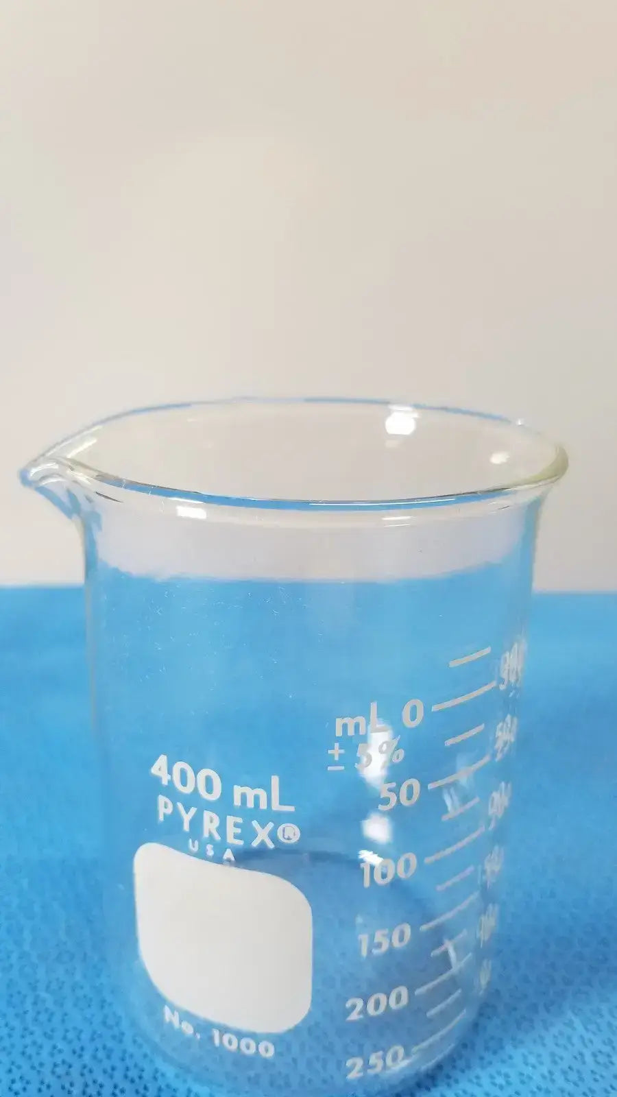 PYREX 400 mL Glass Beaker Griffin Low Form Heavy-Duty Laboratory Ware