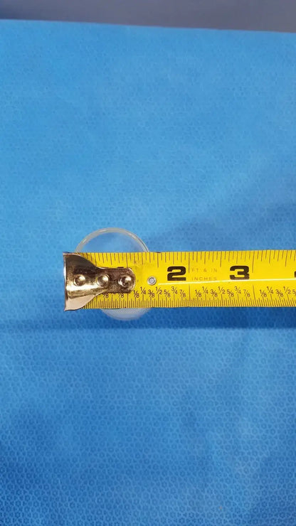 PYREX 50/30 Ball Ground Joint with Ribs – Borosilicate Lab Glass Connector - Laboratory Glassware Part