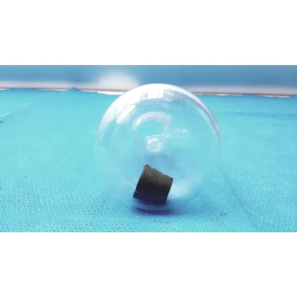 PYREX 500ml Buchner Flask Filtering Vacuum Suction Side Arm Heavy Wall Glass Lab - flask