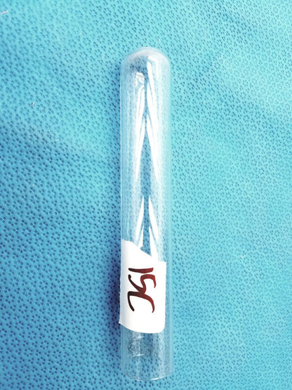Pyrex 6’’ (25x150mm) Borosilicate Glass Test Tube 55ml Boiling with Rim - Laboratory Glassware
