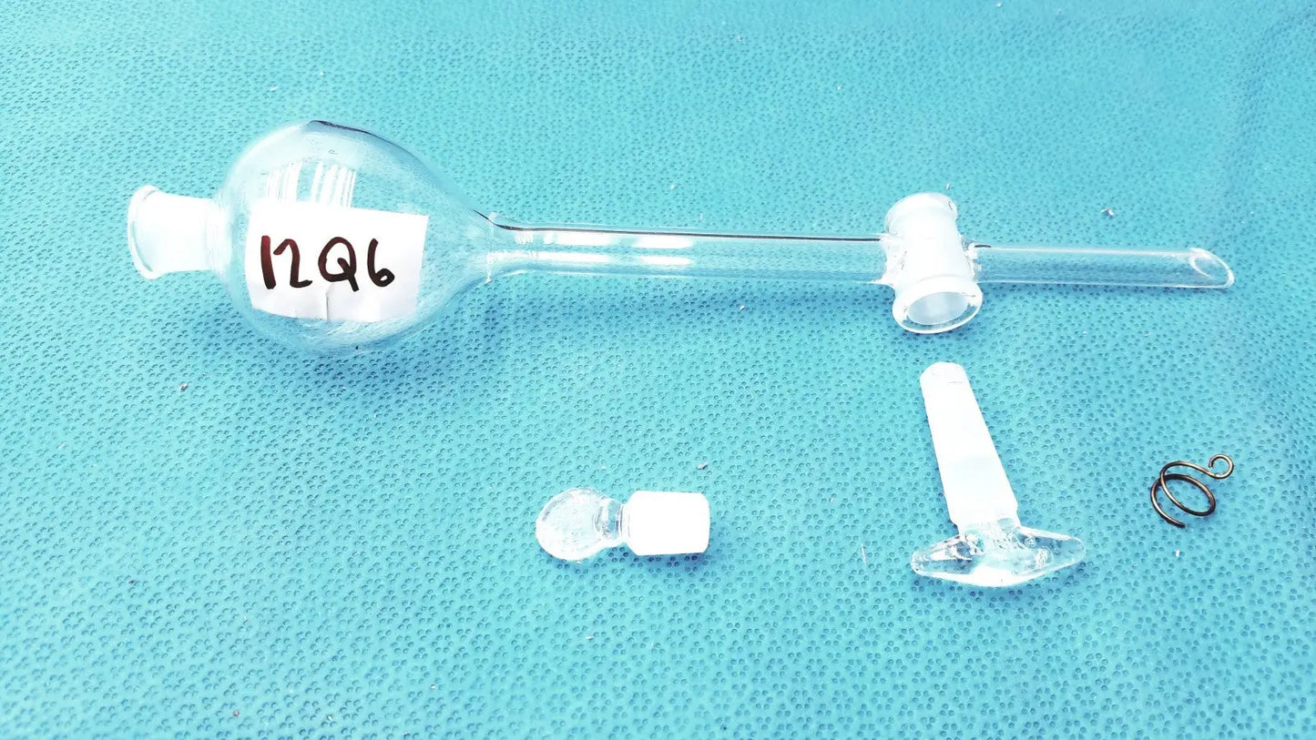 Pyrex 60mL Separating Funnel – Long Stem, PTFE Key, Borosilicate Glass