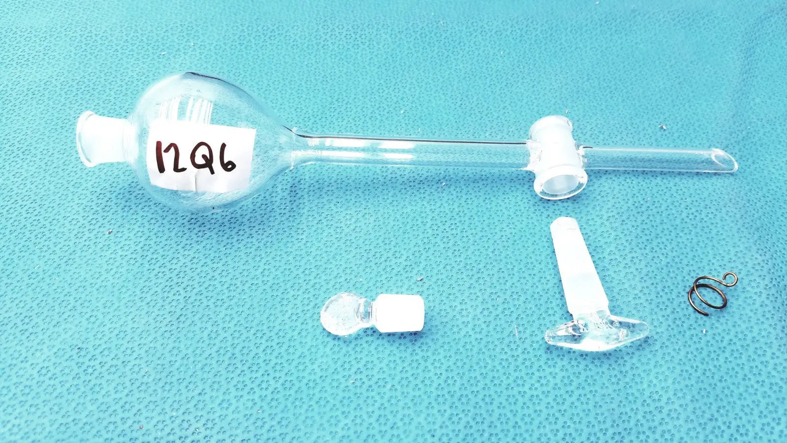 Pyrex 60mL Separating Funnel – Long Stem, PTFE Key, Borosilicate Glass