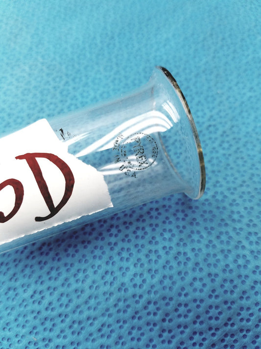 PYREX 9800 Glass Test Tubes 25x150mm 55ml Rimmed (Pack of 48) NSMP