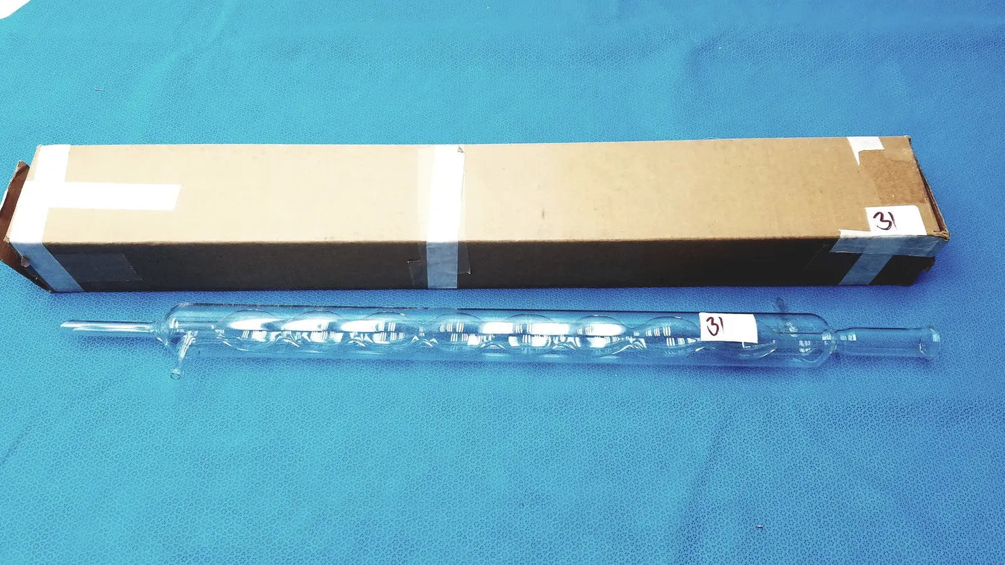 PYREX Allihn Condenser – 21’’ Jacketed Glass Column 29/42 Joint - Laboratory