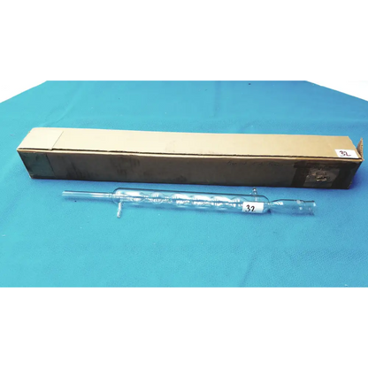 Pyrex Allihn Jacketed Glass Condenser Column 19’’ Distillation Lab Glassware - Laboratory