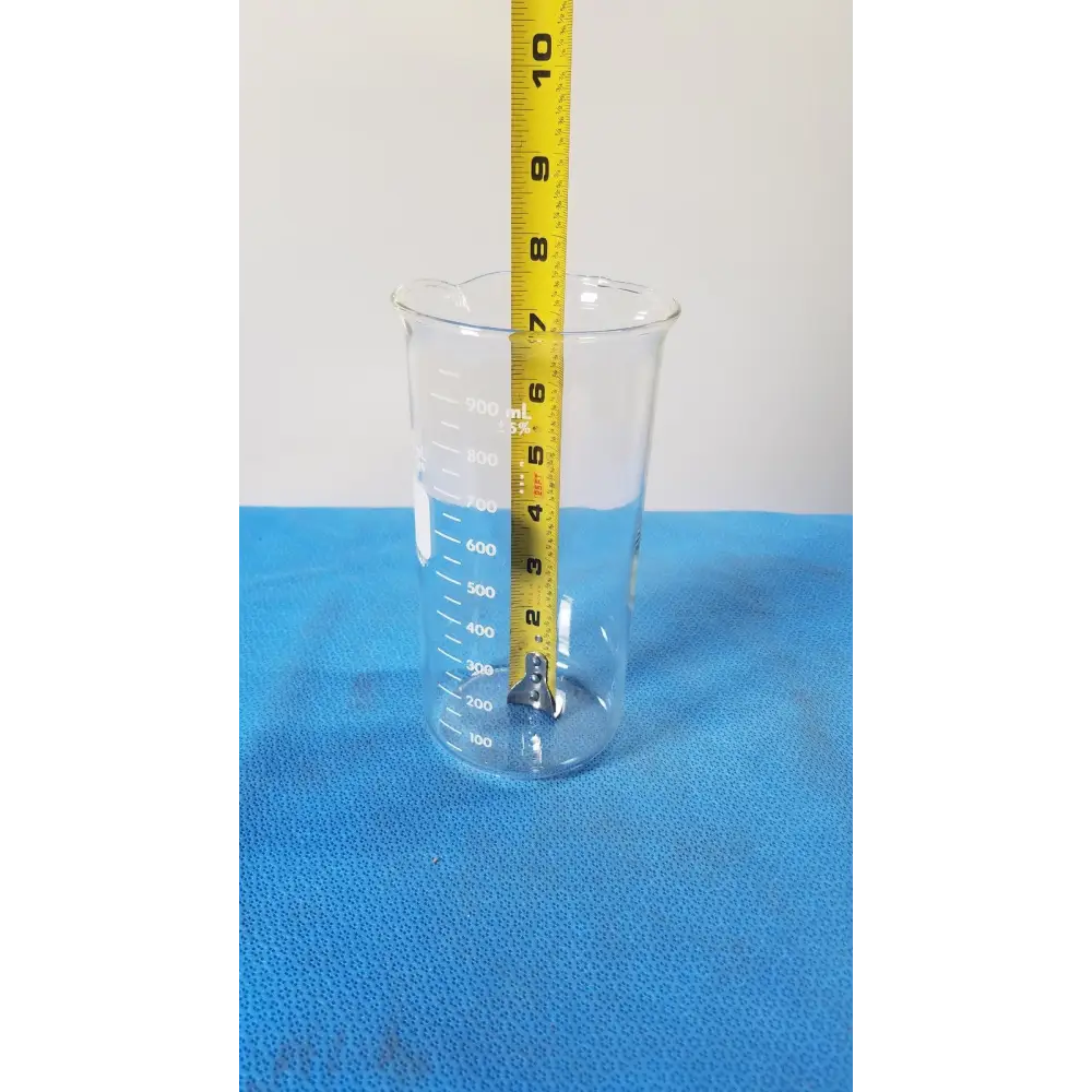 PYREX Beaker 1000 mL Glass Griffin Low Form Laboratory Ware