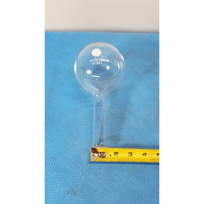 PYREX Boiling Flask 500 mL Long Neck Round Bottom Tooled Mouth