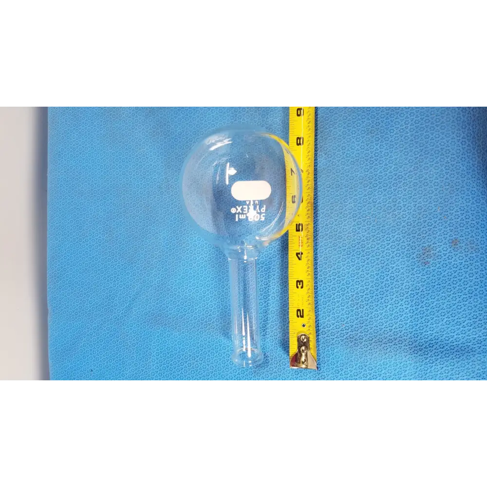 PYREX Boiling Flask 500 mL Long Neck Round Bottom Tooled Mouth - Laboratory Glassware