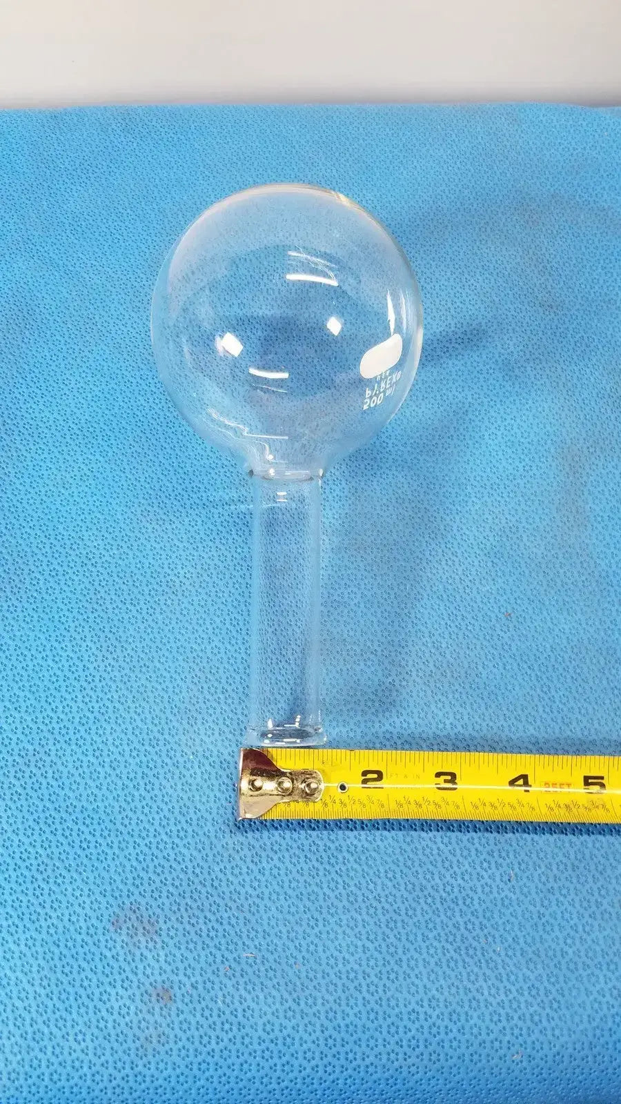 PYREX Boiling Flask 500 mL Long Neck Round Bottom Tooled Mouth - Laboratory Glassware
