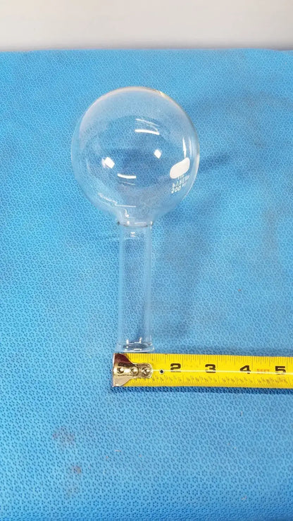 PYREX Boiling Flask 500 mL Long Neck Round Bottom Tooled Mouth - Laboratory Glassware